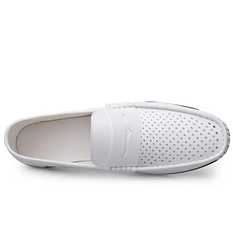 Mocasines clásicos de piel italiana